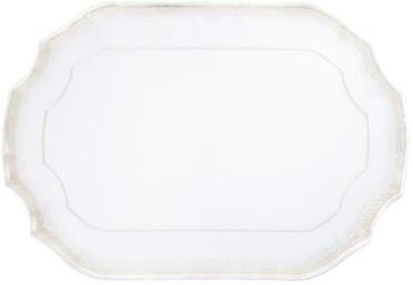 Saro Lifestyle Elegant Embroidery Detail Placemat (Set of 4)