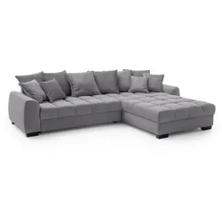 Ecksofa Lennon Stoff Grau Anthrazit