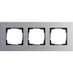 Gira 021317 Abdeckrahmen 3f Gira Esprit Aluminium