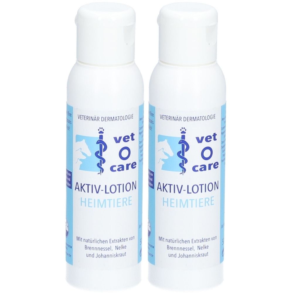 Vetocare Aktiv-Lotion f.Heimtiere 2x 2x50 ml Lotion