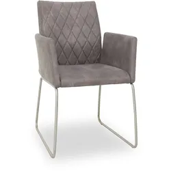 Polsterstuhl MONDO MOKA (BHT 59x93x56 cm) - BHT 59x93x56 cm