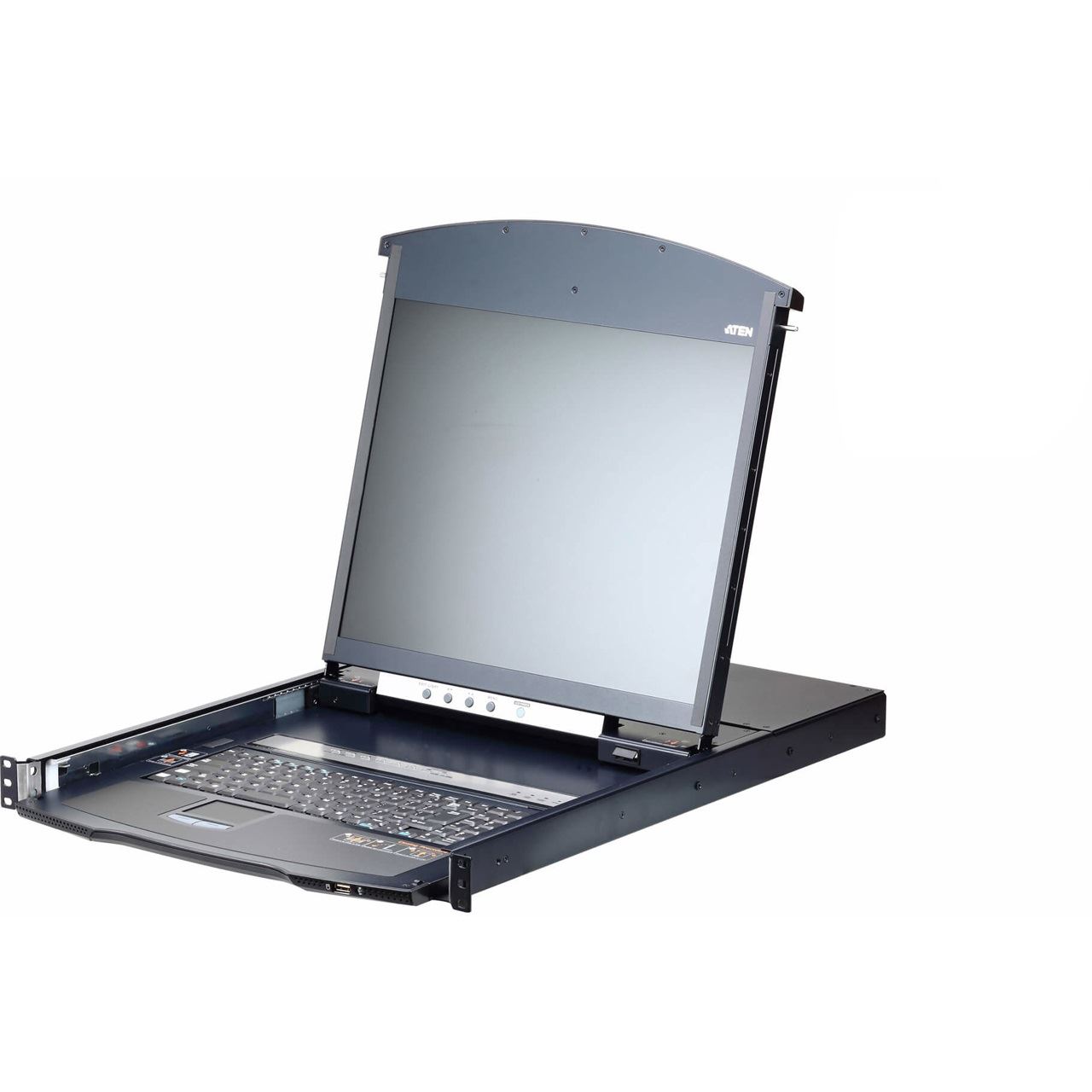 ATEN ATEN Technology 8-Port 19 LCD CAT 5e/6 KVM over IP Switch 1