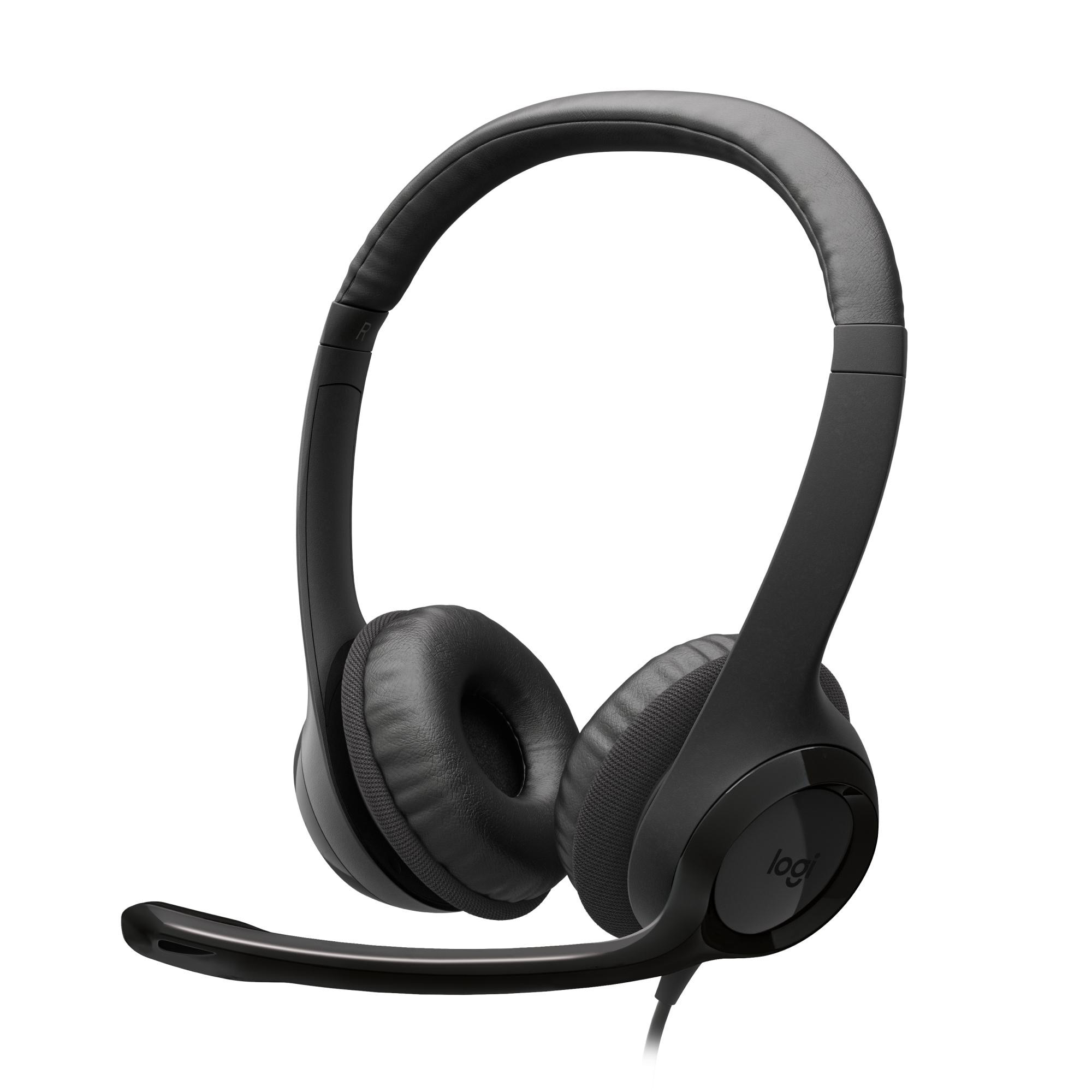 Logitech H390 Headset kabelgebunden Schwarz
