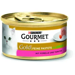 Gourmet Gold Feine Pastete mit Forelle & Tomaten 12x85 g