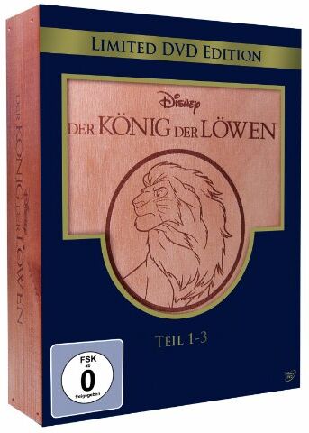 Roger Allers - Der König der Löwen - Teil 1-3 (Holzbox) [Limited Edition] [3 DVDs] - Preis vom 14.10.2026 23:07:16 h