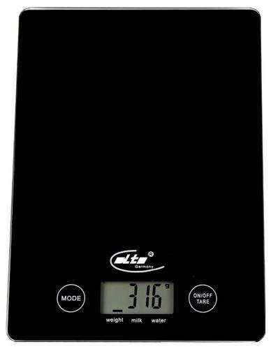 Elta KS-202 Digitale Küchenwaage digital Wägebereich (max.)=5kg Schwarz