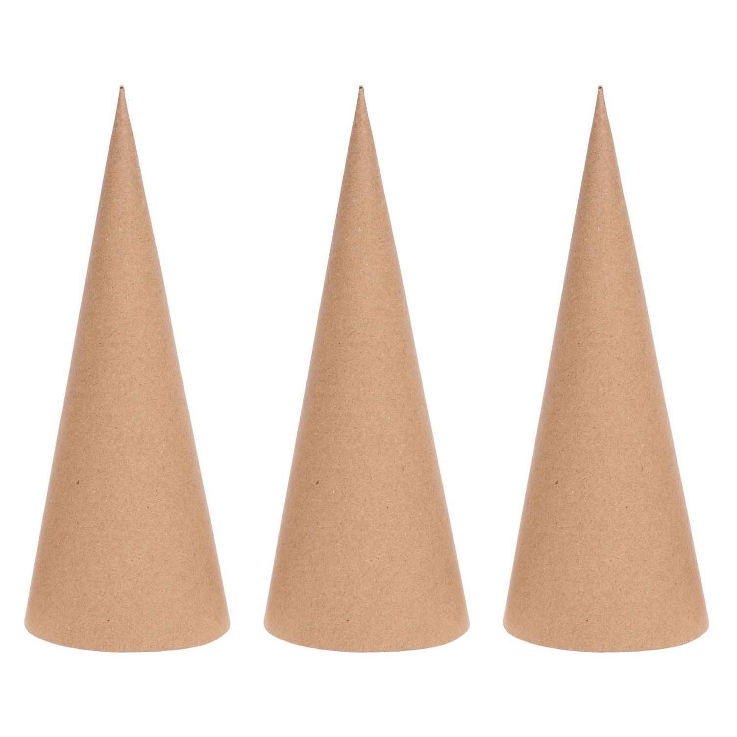Colorations - Pappmaché-Kegel - 20 cm, 20 Stk. (60067361)