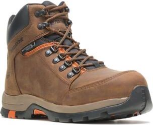 Wolverine Grayson Mid Steel Toe - Mens 7 Brown Boot EW