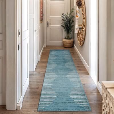 World Rug Gallery Bohemian Stripe Area Rug