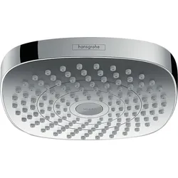 hansgrohe Croma Select E Kopfbrause 180 2-jet EcoSmart, 26528000, Farbe: Chrom