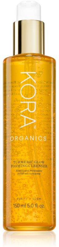 KORA Organics Turmeric Glow Foaming Cleanser Cleansing Foam for the face 150 ml