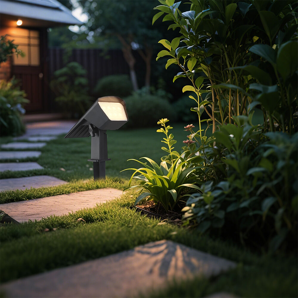 V-Tac Faretto Led Da Giardino Con Pannello Solare 1.3 W Cct Ip65 – Nero   Sku 23996