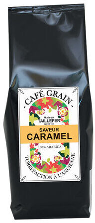 maisonTaillefer Maison Taillefer - Karamell Aromatisierte Kaffeebohnen 1 Kg - MaxiCoffee