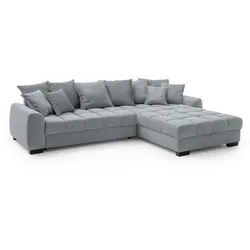 Ecksofa Lennon Stoff Blue Grey