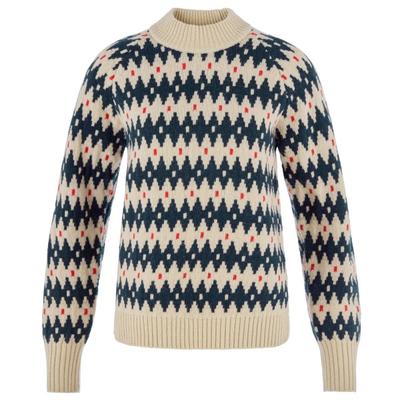 Fjällräven - Women's Övik Jacquard Knit - Wollpullover Gr XS beige