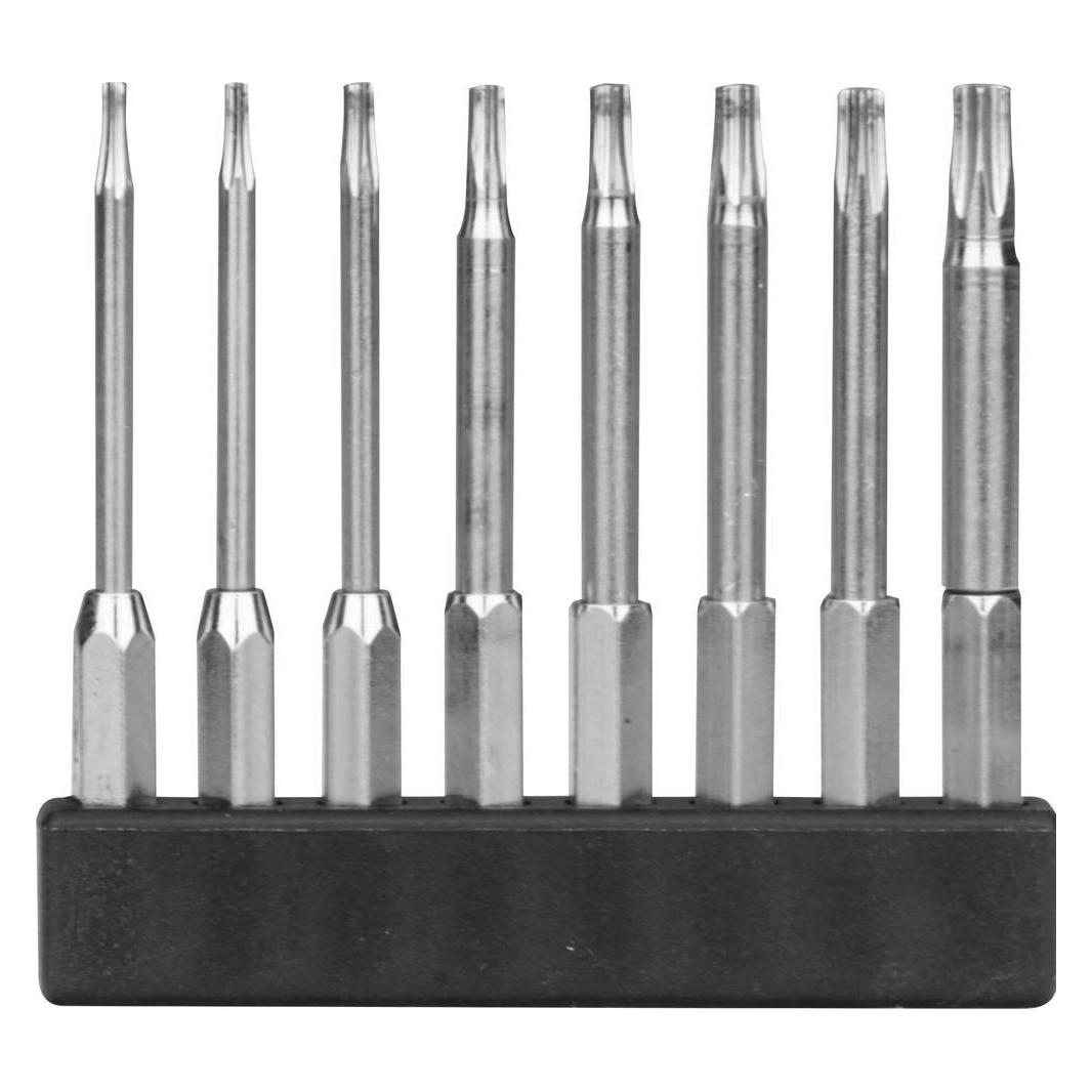 Donau Mini-Bit-Sortiment T-Profil Lang 8-tlg. (Innensechsrund TX) (MBS77)