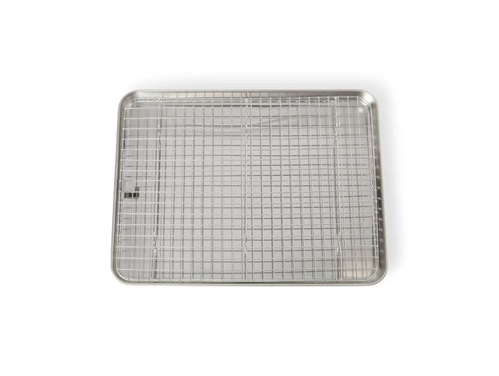 Culimat Plaque gastro Culimat avec grille de refroidissement Acier inoxydable, 40,5x30,5 cm
