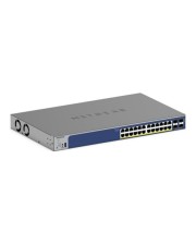 NetGear etgear Smart GS728TXP V3 Switch L3 Lite Smart 24 x 10/100/1000 PoE+ + 4 x SFP+ Desktop an Rack montierbar PoE+ 190 W (GS728TXP-300EUS)