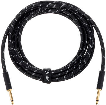 Fender Deluxe Cable 4,5m Tweed B Tweed Black