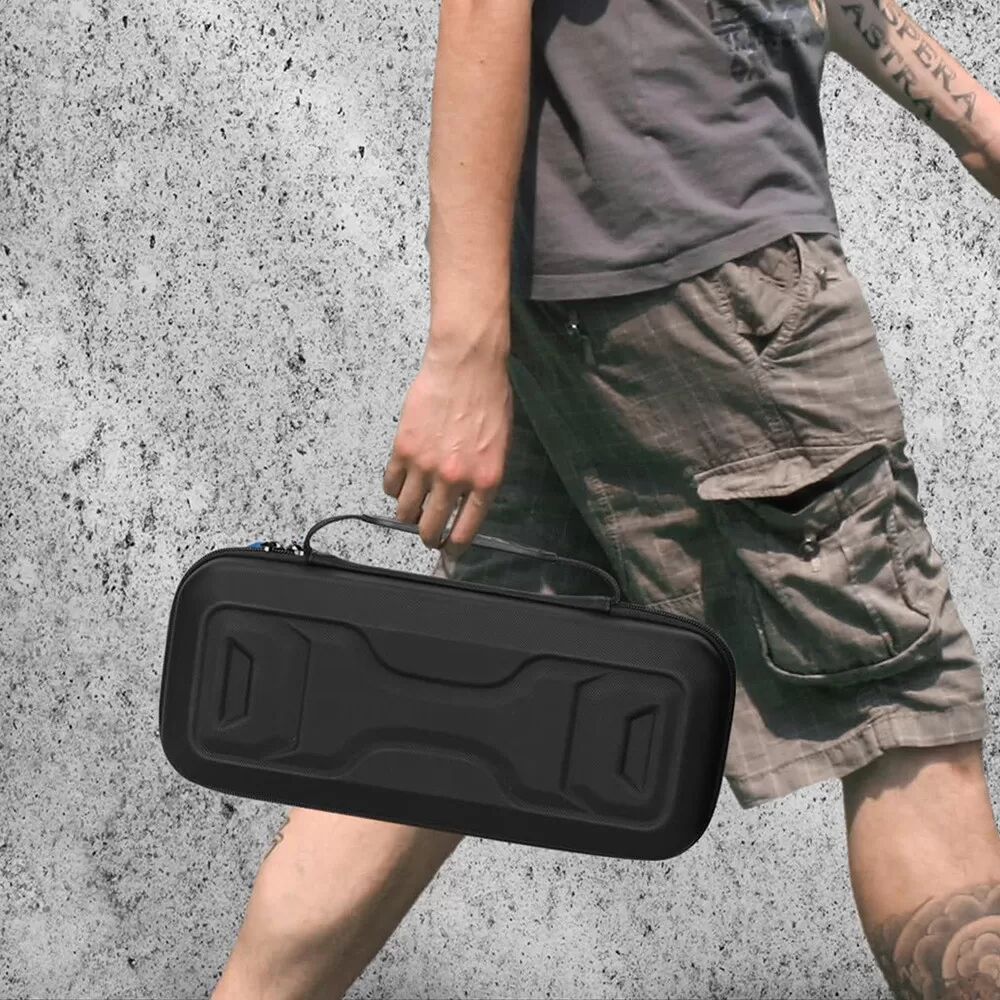 INF Ensemble de Sacoche de Transport Noire pour Console de Jeu PS5 Streaming Portable