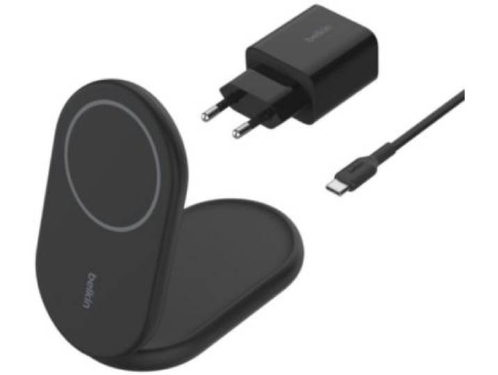 Belkin - Chargeur Induction Induction 15w 2en1 Noir