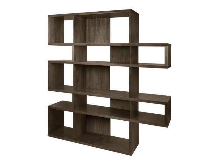 Regal London-506, Temahome, nussbaumfarbig, Holz