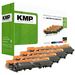KMP Toner ersetzt Brother »Multipack ersetzt Brother TN-242BK/C/M/Y« schwarz