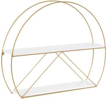 Kate and Laurel Delmar Mid-century Modern Wall Shelf