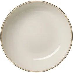 4er-Set Ritzenhoff & Breker Suppenteller Omara Ø 20 cm Steingut Beige