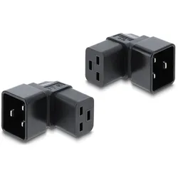 DELOCK Netzadapter IEC 60320 - C20 auf C19 St/Bu16 A 90 gew.