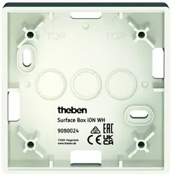 Theben Aufputzgehäuse weiß Surface Box iON WH