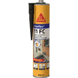 Sika Sika Montagekleber  flex 11 FC, für außen, 300ml, Baukleber, flexibel & wasserfest, schwarz