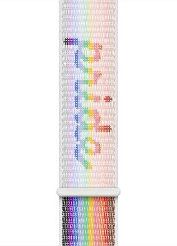 Apple Watch Pride Edition Sport Loop Band Armband 45mm S/L Pride-Edition Watch Ultra 2, Watch Ultra, Watch Series 10, Watch