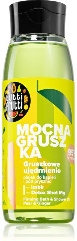 Farmona Tutti Frutti Pear & Ginger shower and bath oil for skin regeneration 400 g