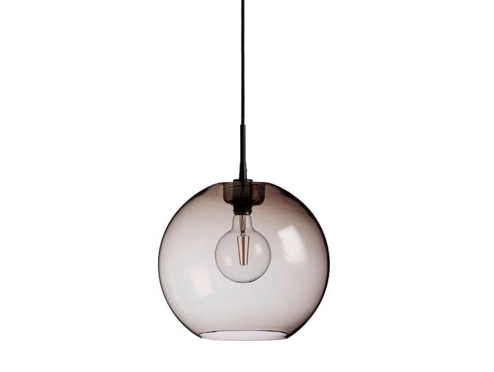 Belid Hängeleuchte Gloria, Dunkelbraun, Schwarz, Metall, Glas, 23.5 cm, CE, Lampen & Leuchten, Innenbeleuchtung, Hängeleuchten, Pendelleuchten