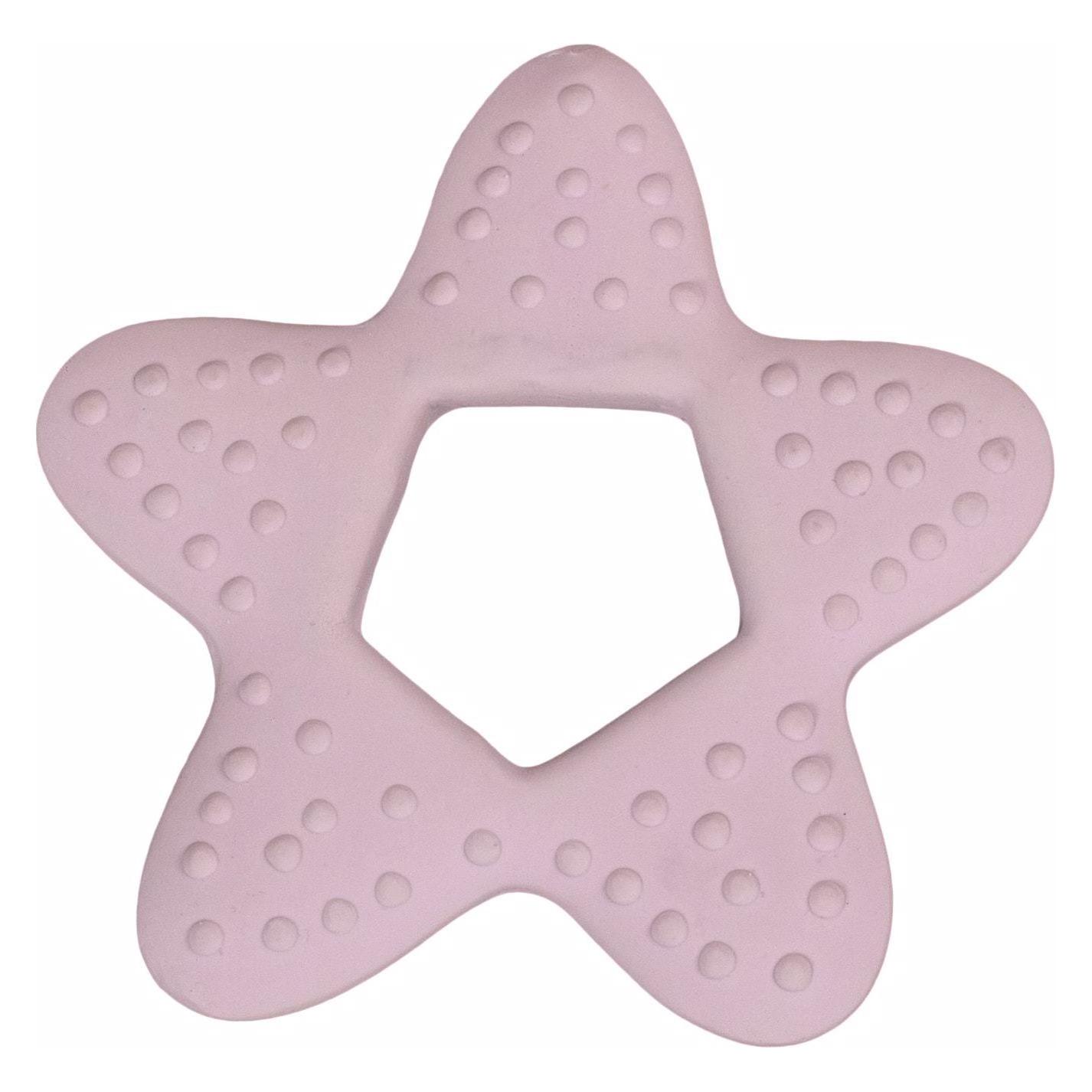 Filibabba Beissring - Stern Naturkautschuk - Light Lavender (0 Monate) (FI-PT017)