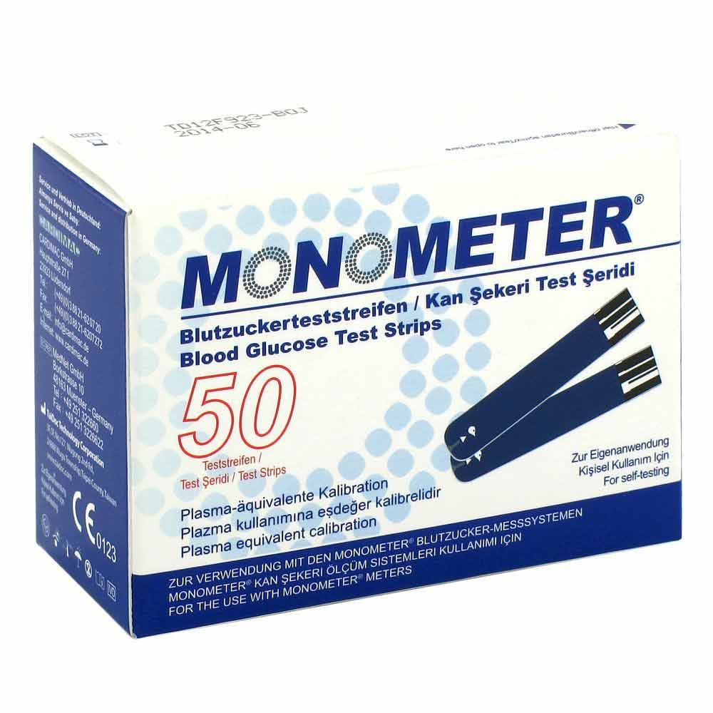 CARDIMAC GmbH Monometer Blutzucker-Teststreifen P plasma-äquiv. 08837269