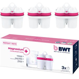 BWT BWT Filterkartusche Magnesium Mineralized Water, für  Tischwasserfilter, 3 Stück