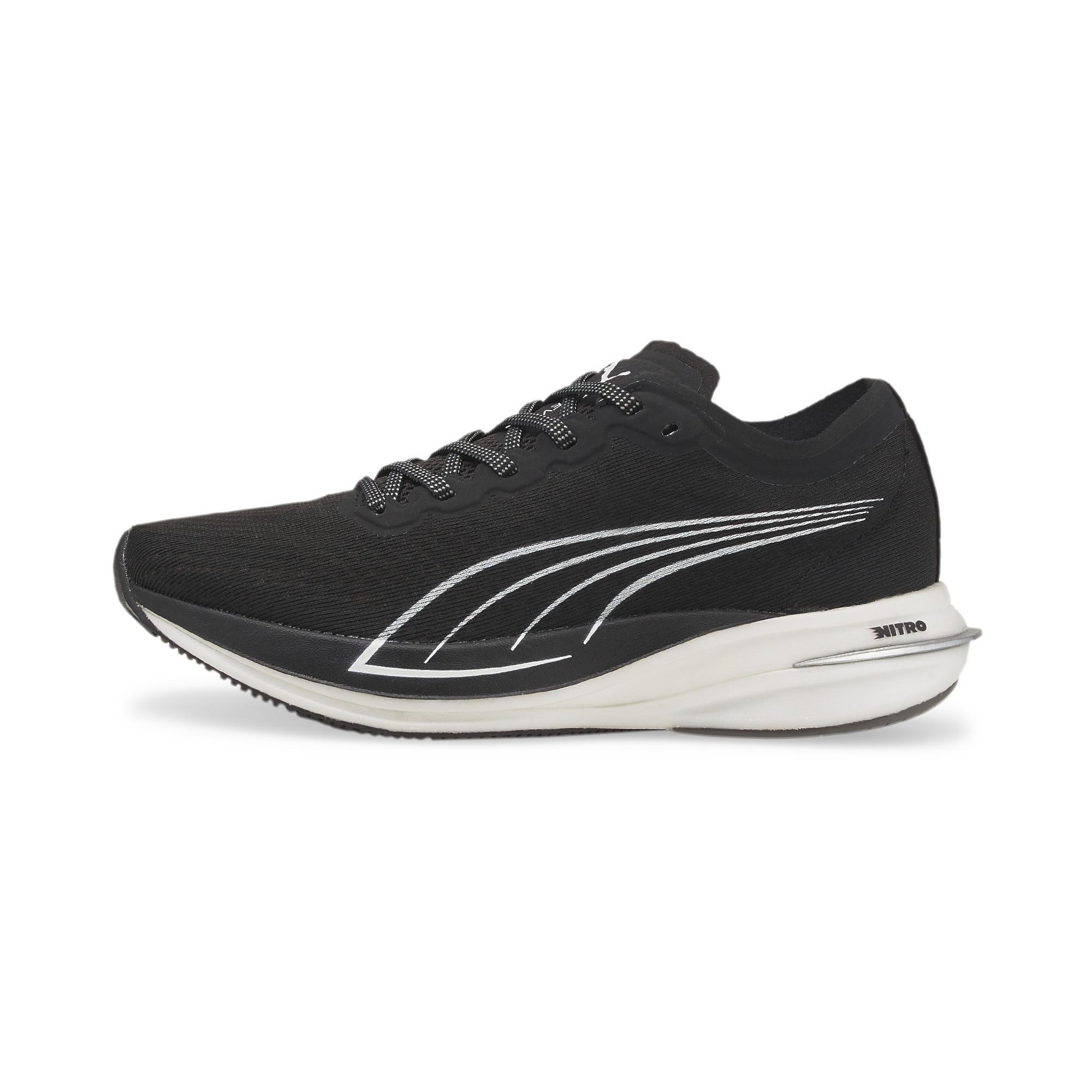 Puma abweichen Nitro Black Womens Running Trainer