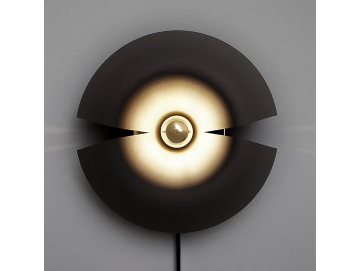 Applique murale Cycnus Ø30 noir/or - AYTM - Salon / séjour - Design - Aluminium - Rond