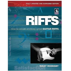 Riffs: How to Create and Play Great Guitar Riffs (With CD (Audio)), Sachbücher von Rikky Rooksby