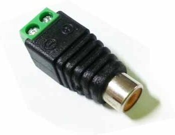 Ixtrima Connettore Rca Femmina Ultrarapido Con Morsettiera