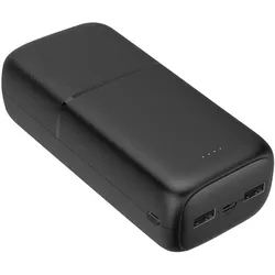 Akashi 30000 mAh (30000 mAh, 18 W, 18 Wh), Powerbank, Schwarz
