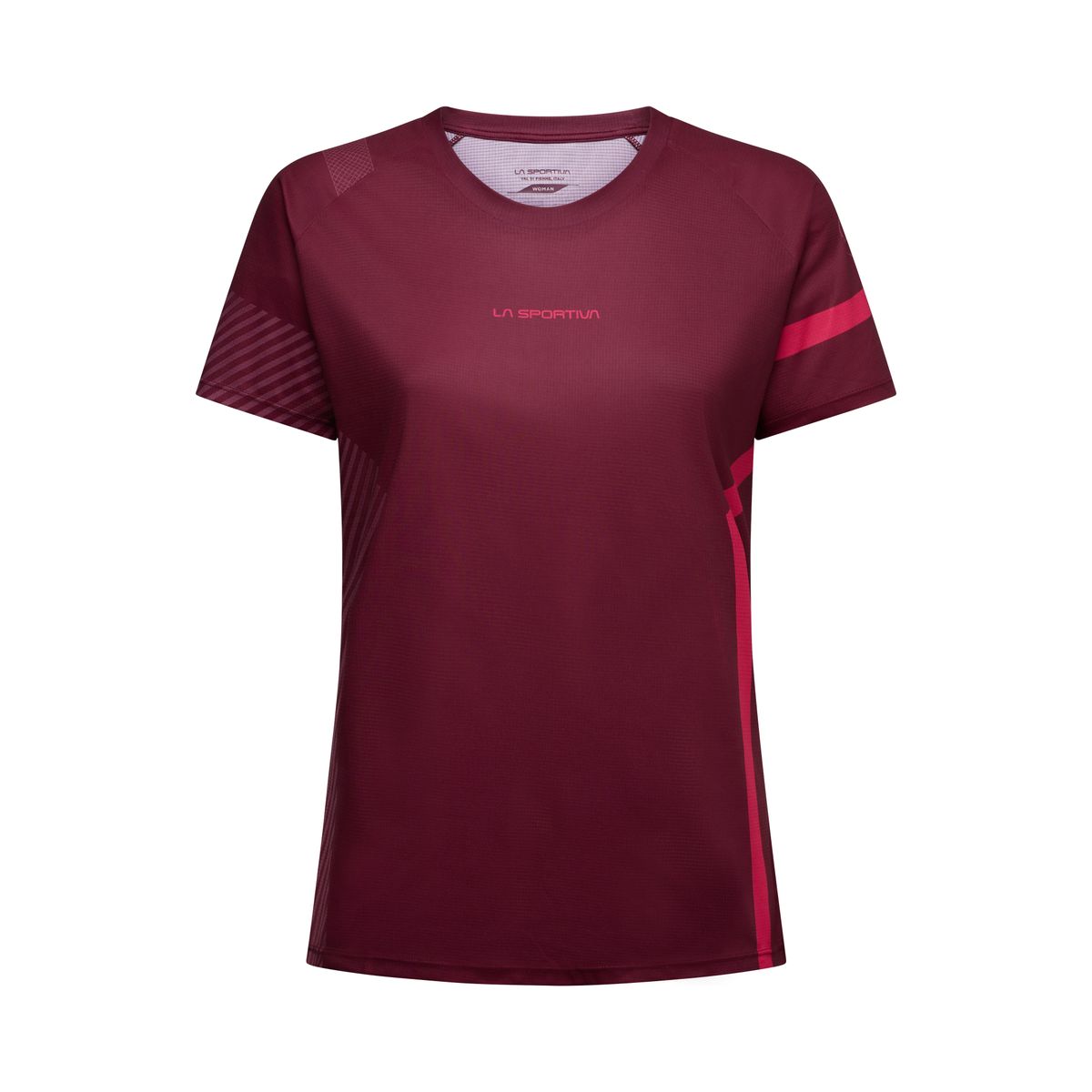 La Sportiva Flow T-shirt Women redwood/azalea (R25P19) M ZART067R25P19M
