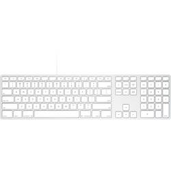 Matias FK318S Wired Aluminium Keyboard for Mac USB Tastatur US-Englisch, QWERTY, Mac Silber