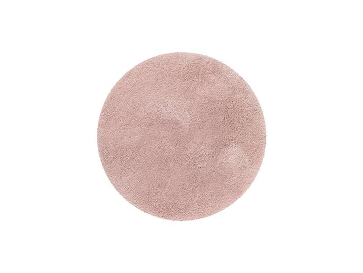 Wecon Home Badteppich Porto Azzurro, Hellrosa, Uni, rund, Oeko-Tex® Standard 100, Heimtextilien, Badtextilien, Badematten