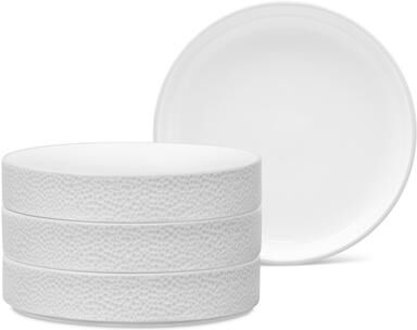 "Noritake Colortex Stone Set of 4 Stax Deep Plates, 7-1/2"", 12 oz."