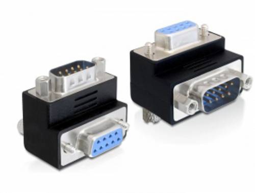 Delock 65267 Seriell Adapter [1x D-SUB-Stecker 9pol. - 1x D-SUB-Buchse 9pol.] Schwarz