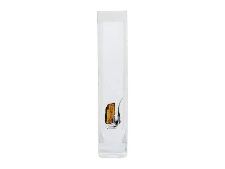 Dekovase OSTSEE-SCHMUCK - Lilia - Glas - Bernstein Gr. 20, weiß (20 cm), Blacklist, Vasen, Dekovase