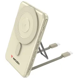 Verbatim 32253 Powerbank 5000 mAh Kabelloses Aufladen Gold